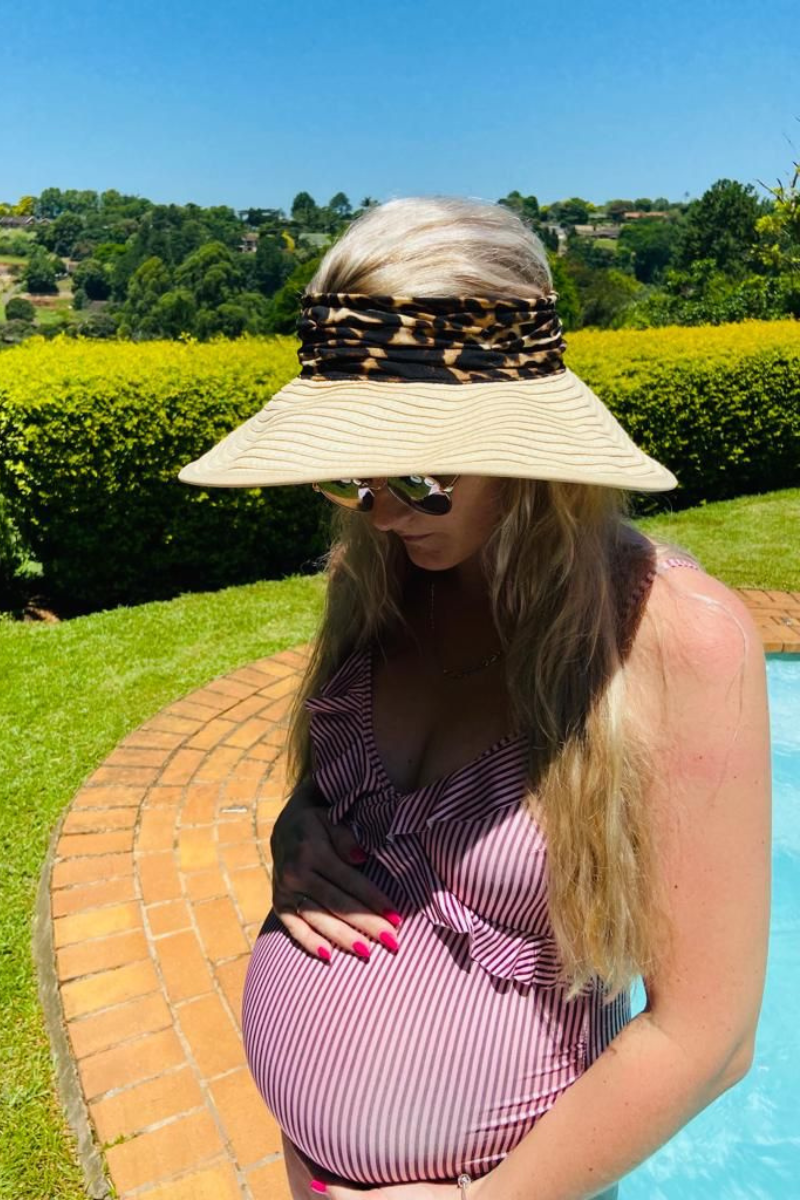 Nancy | Stripe frill | Pink | One Piece