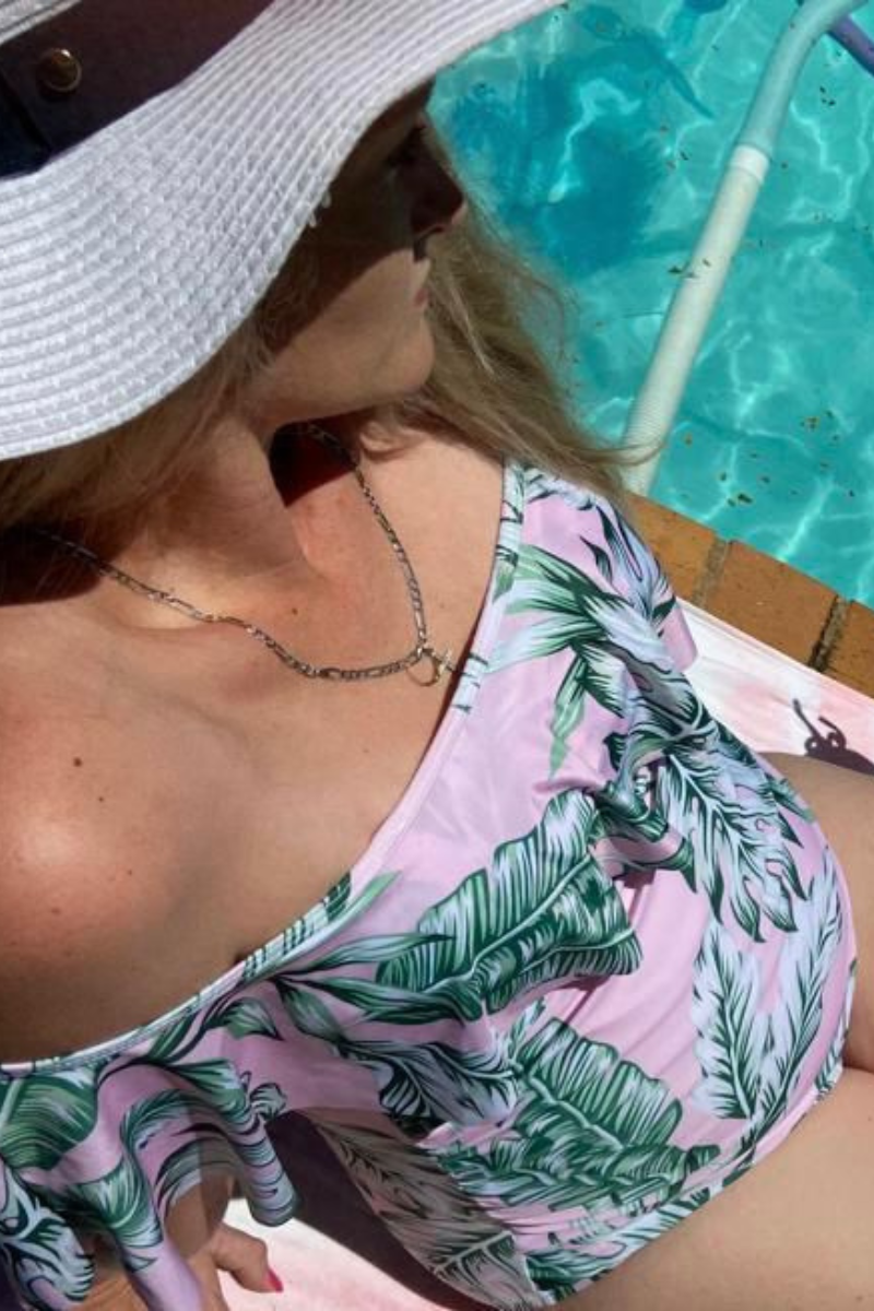 Zanzi Floral | Off shoulder | One Piece