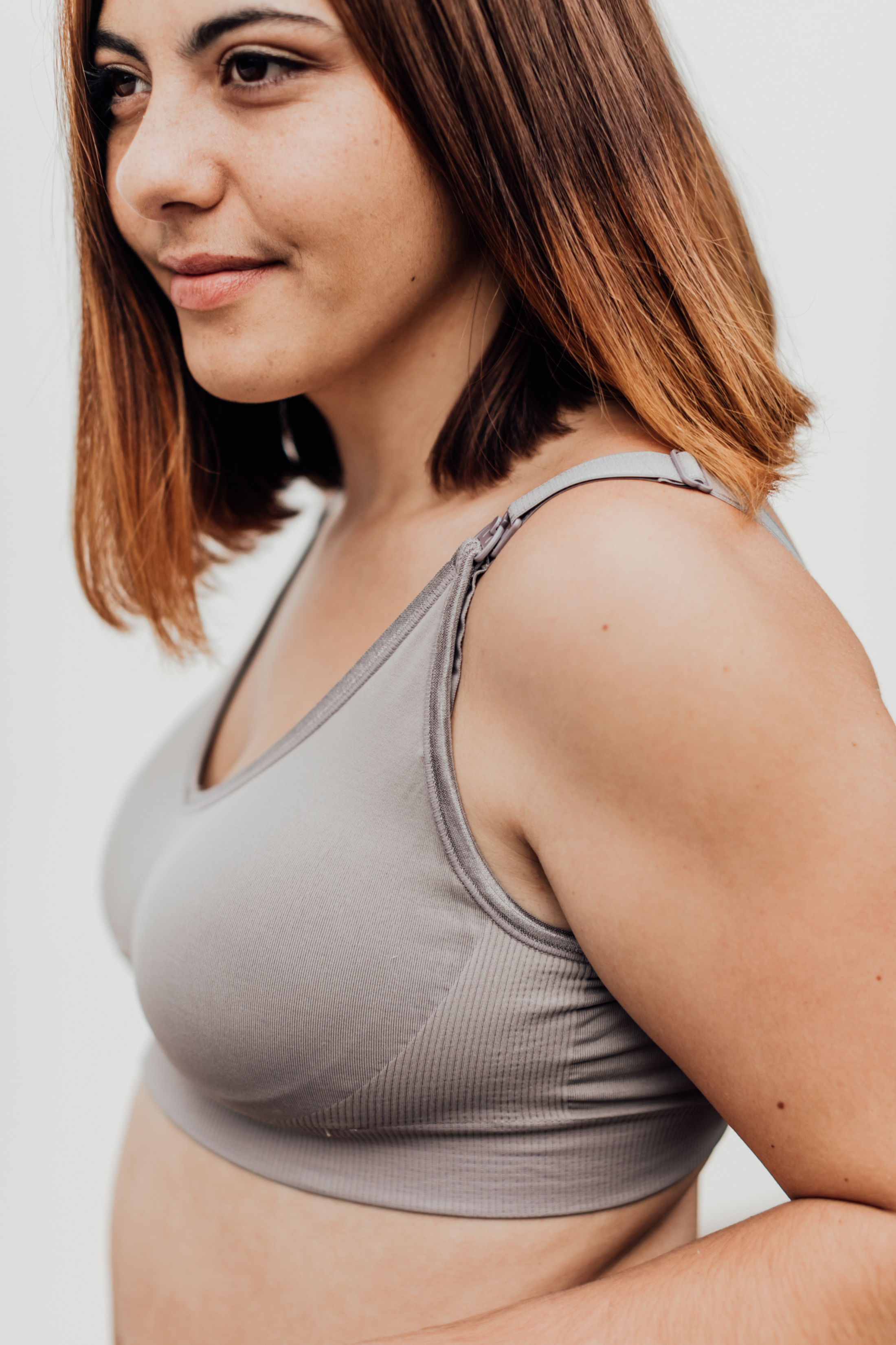 Jenna Nursing Bra | Grey