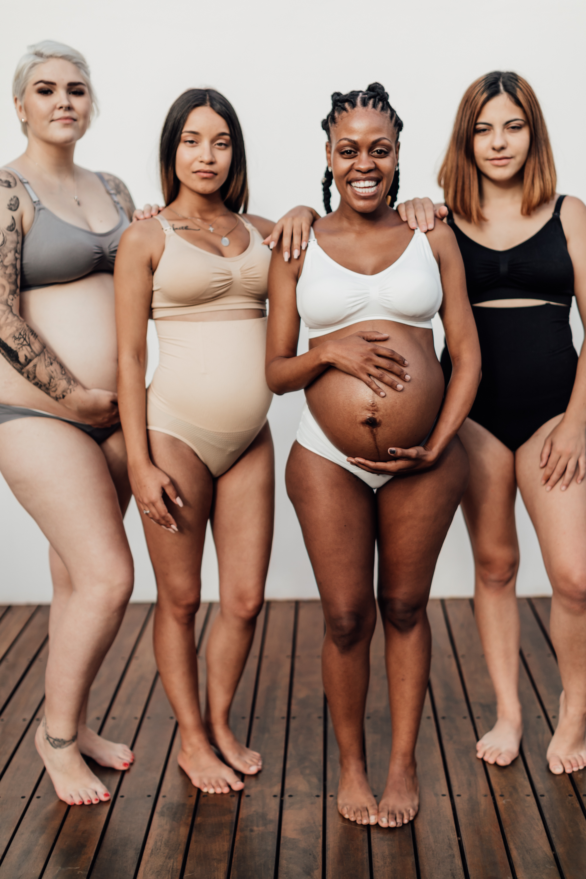 Intimate Maternity U-Shape Under Belly Panty | 3 Pack Neutrals