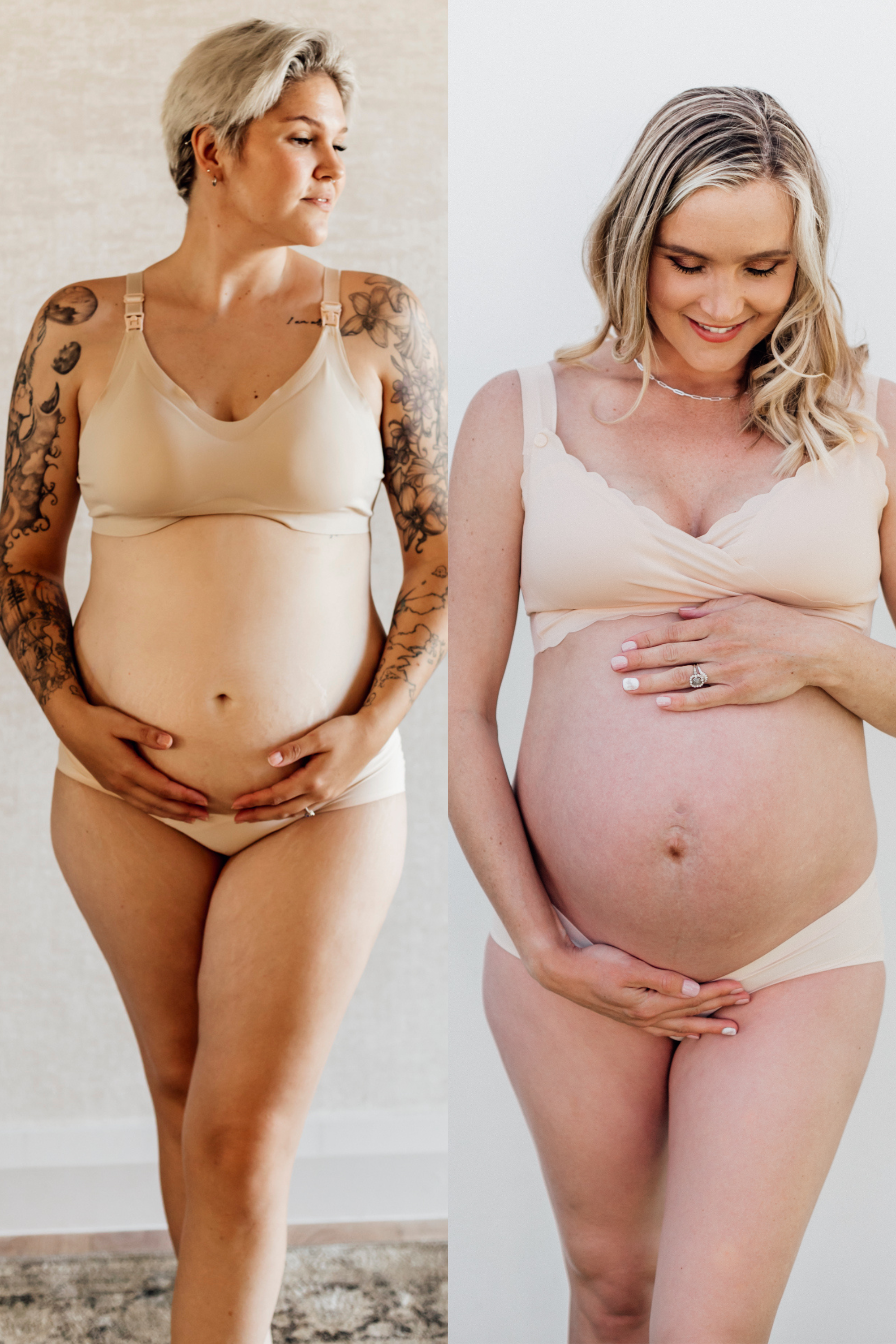 Seamless Set Nursing Bra | Nikki Nursing Bra + Anna Nursing Bra