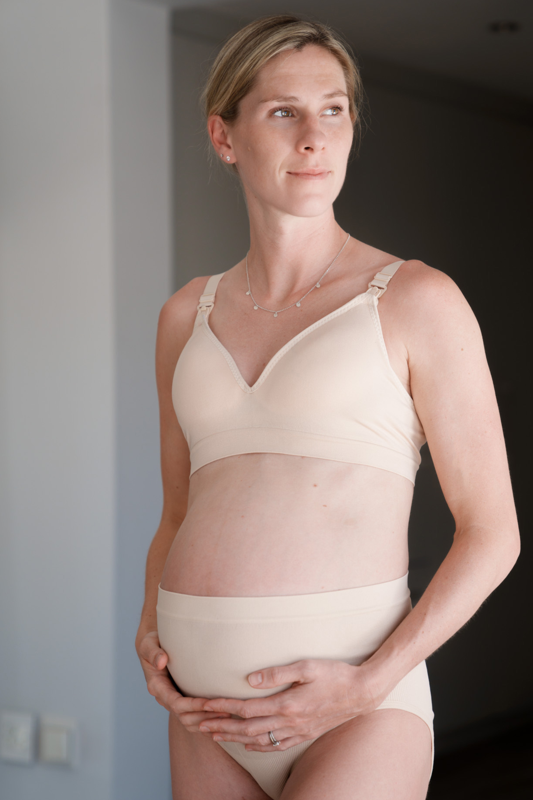 Pamela Padded Nursing Bra | Nude