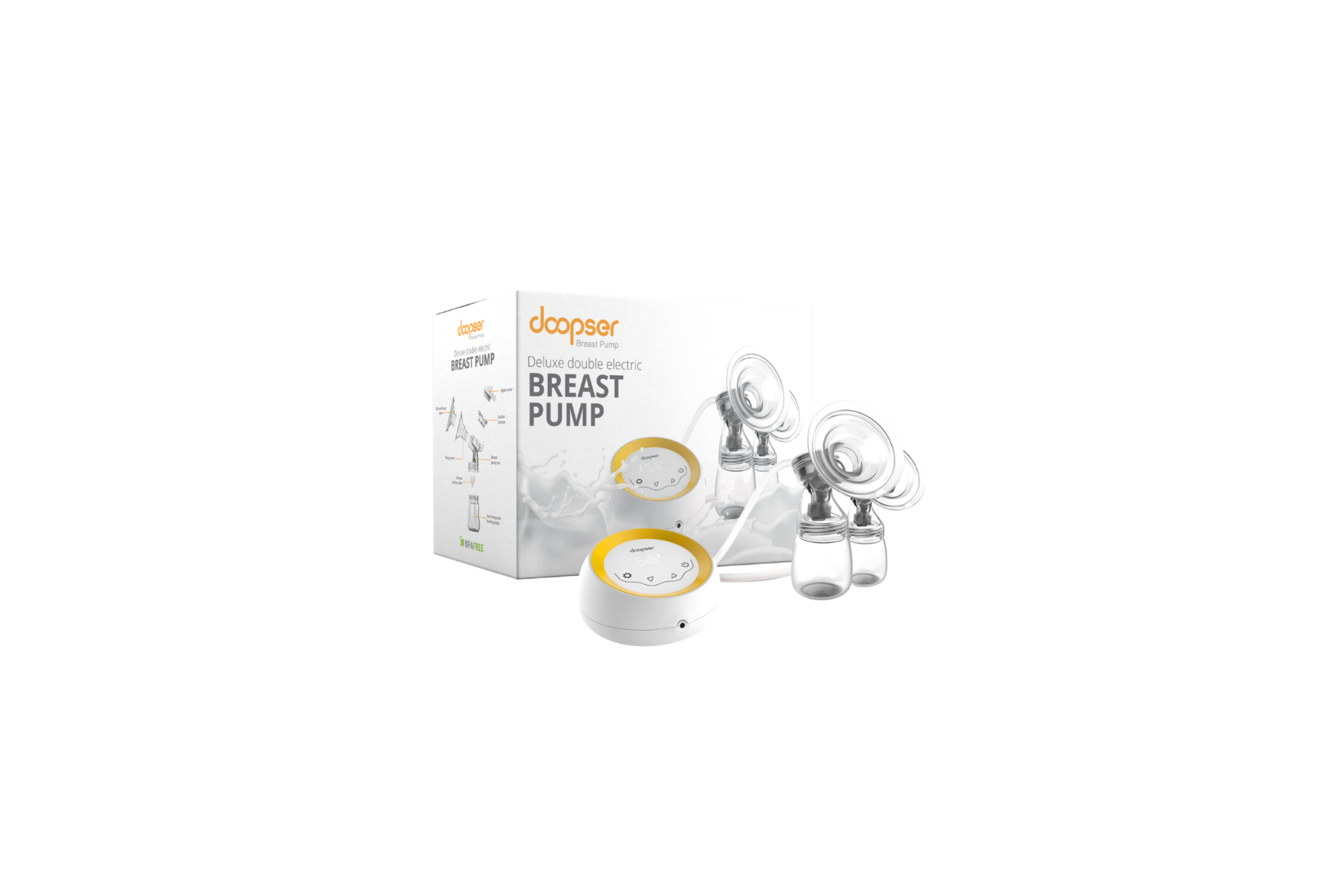 Maternity Mommy Doopser  |  Double Electric Breast Pump