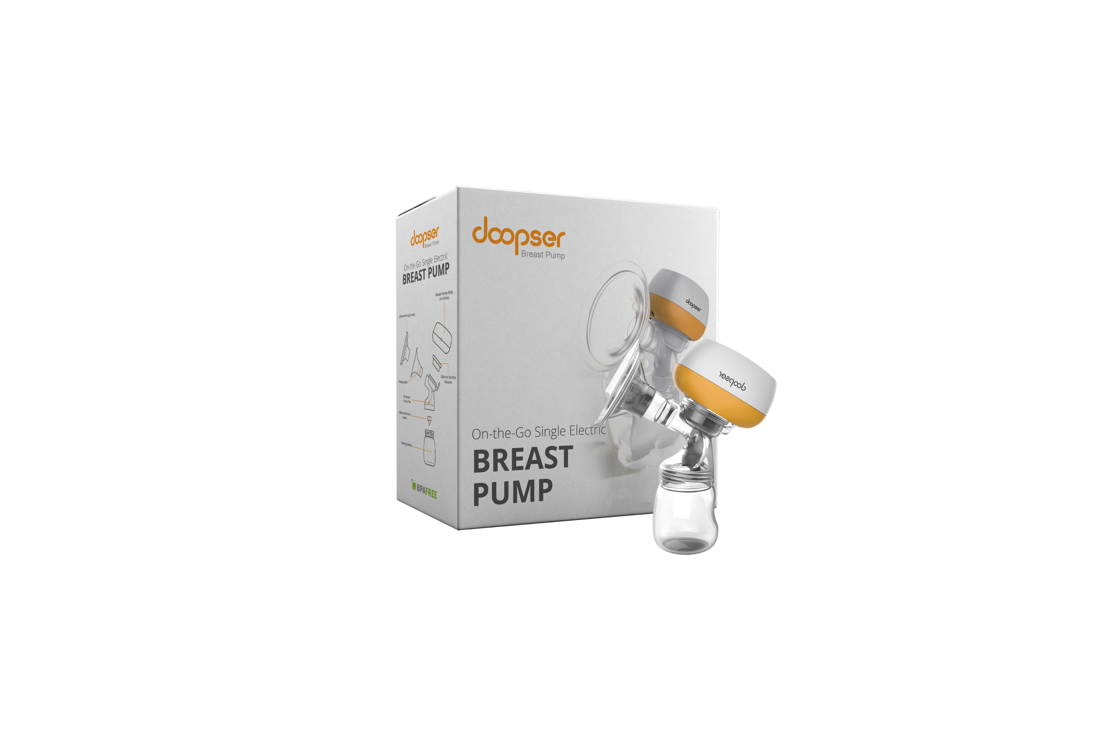 Doopser On The Go | Single Electric Pump