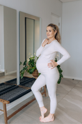 Loungewear Long Tee and Pants | Pearl