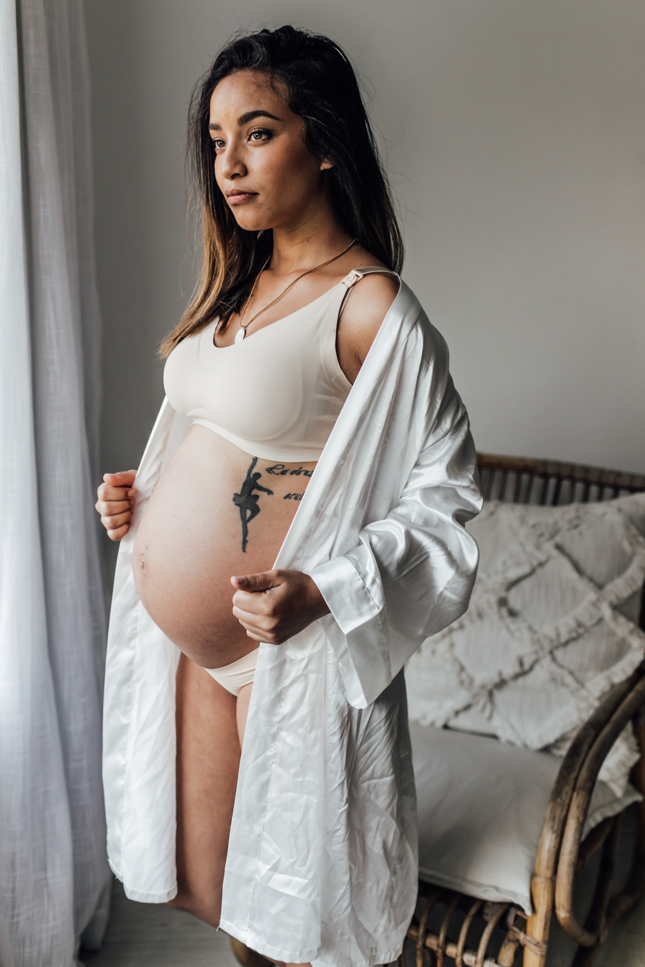 Anna | Seamless Nursing Bra | Nude