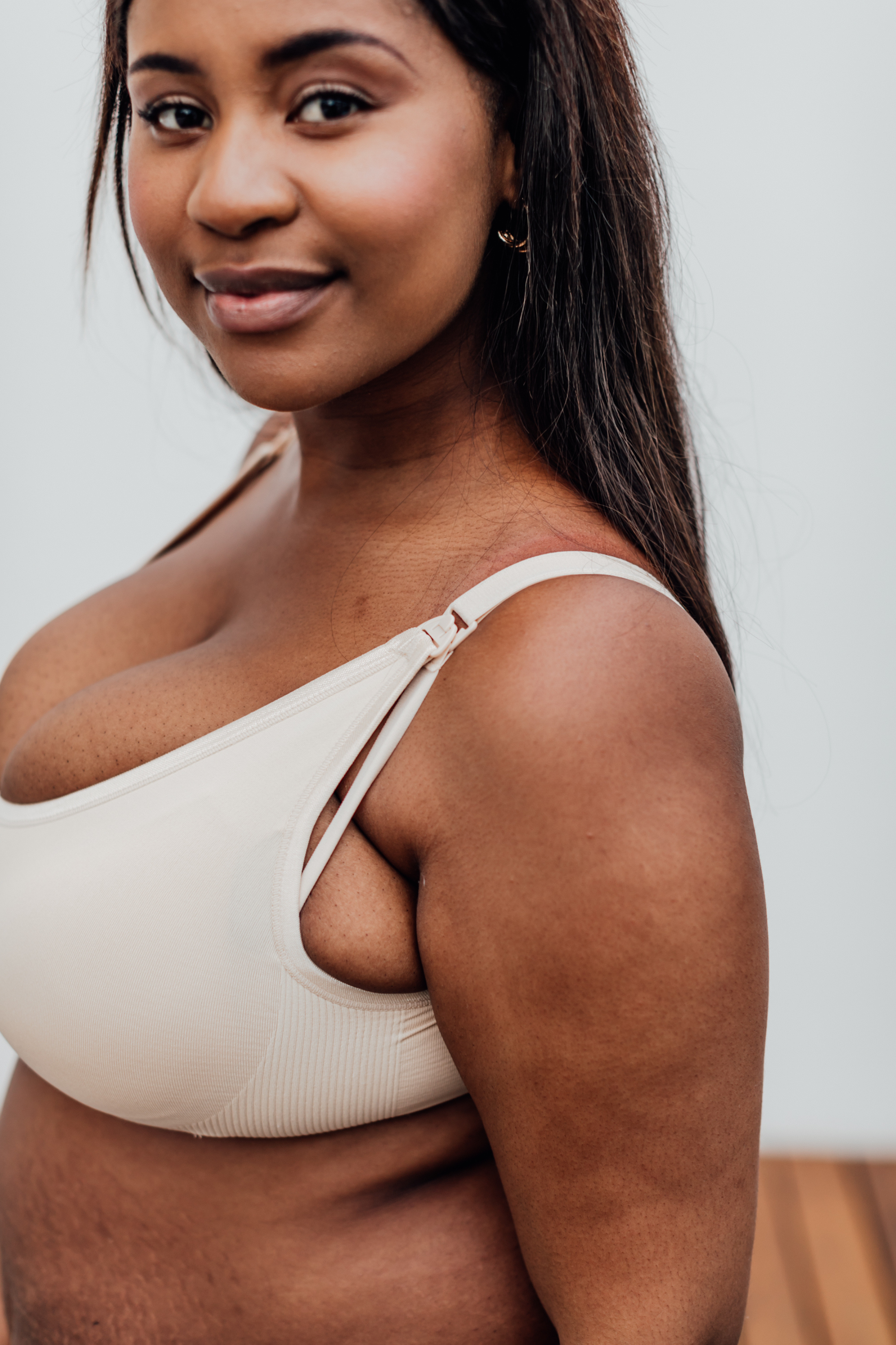 Jenna Nursing Bra | Nude
