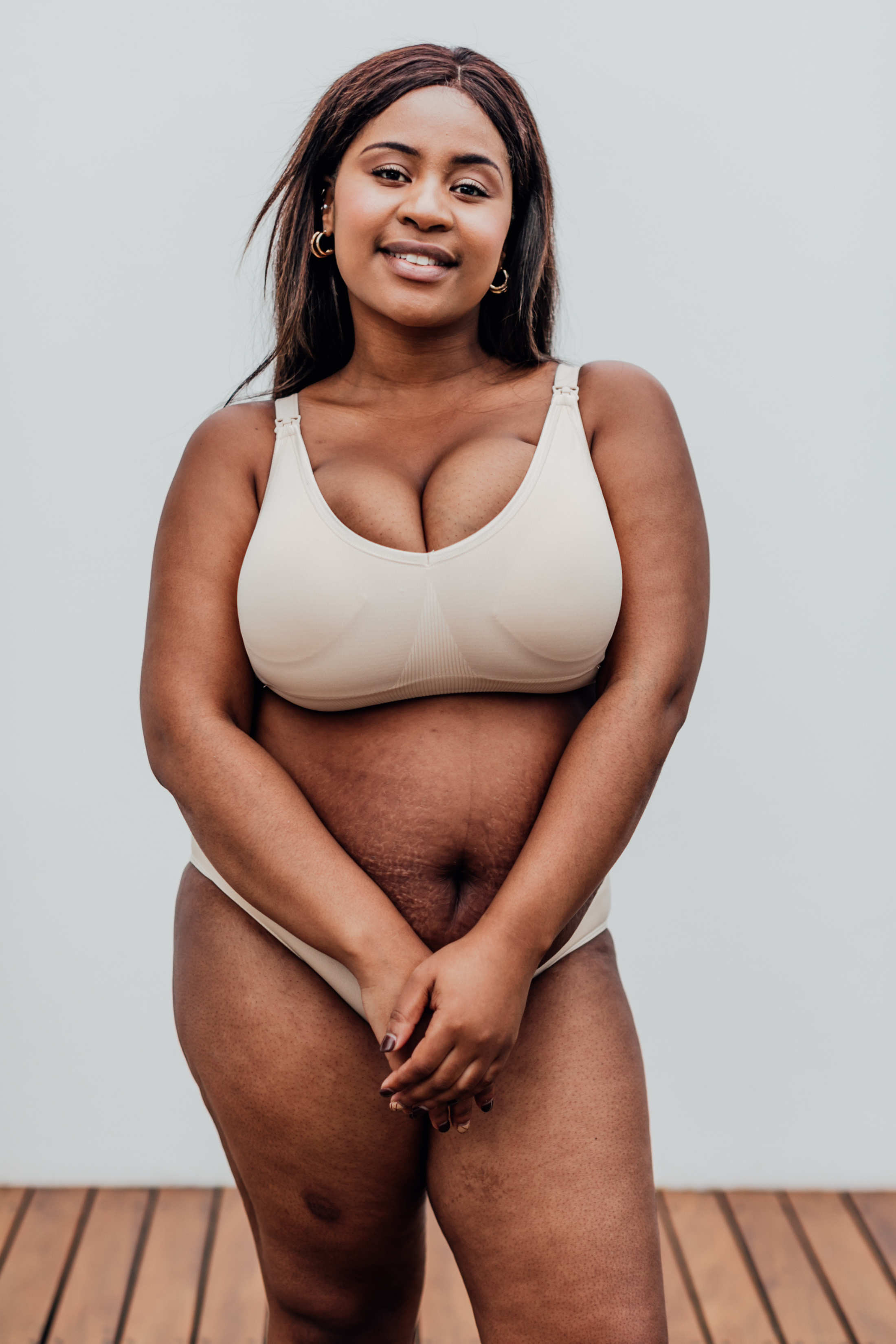 Jenna Nursing Bra | Nude