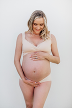 Intimate Maternity U-Shape Under Belly Panty | Nude