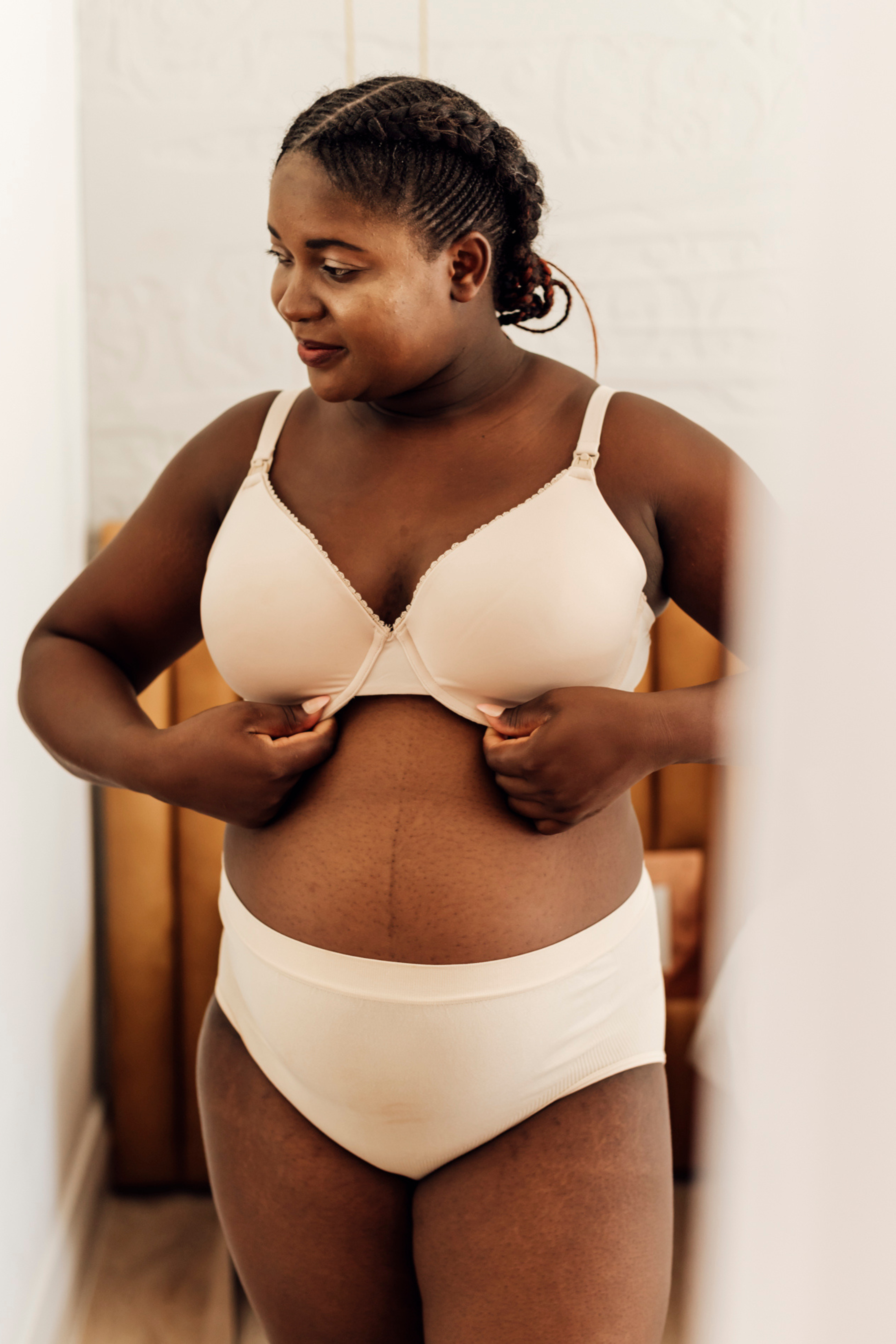 Diana Nursing Bra | Nude
