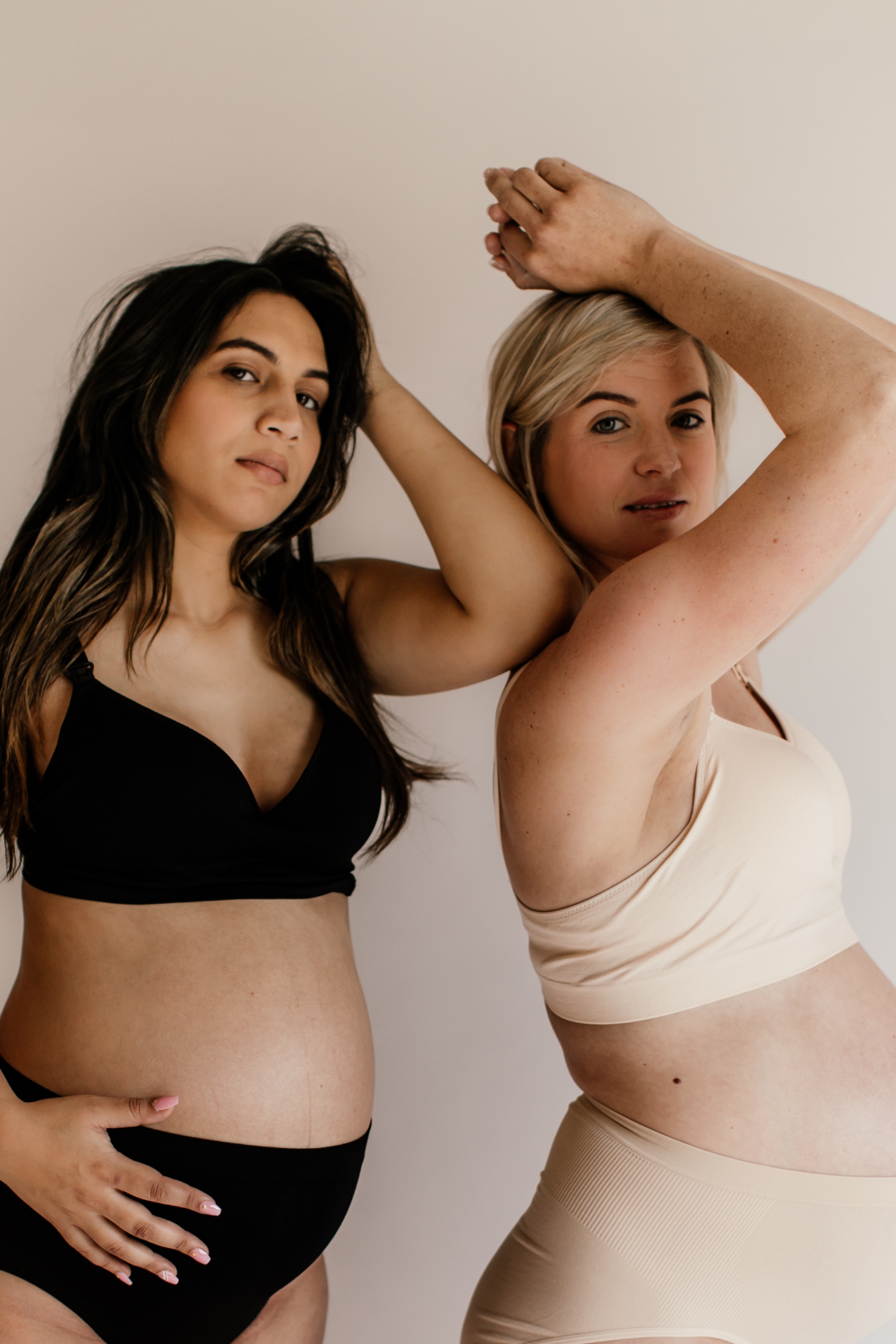 Pamela Padded Nursing Bra | 2 Pack Neutrals