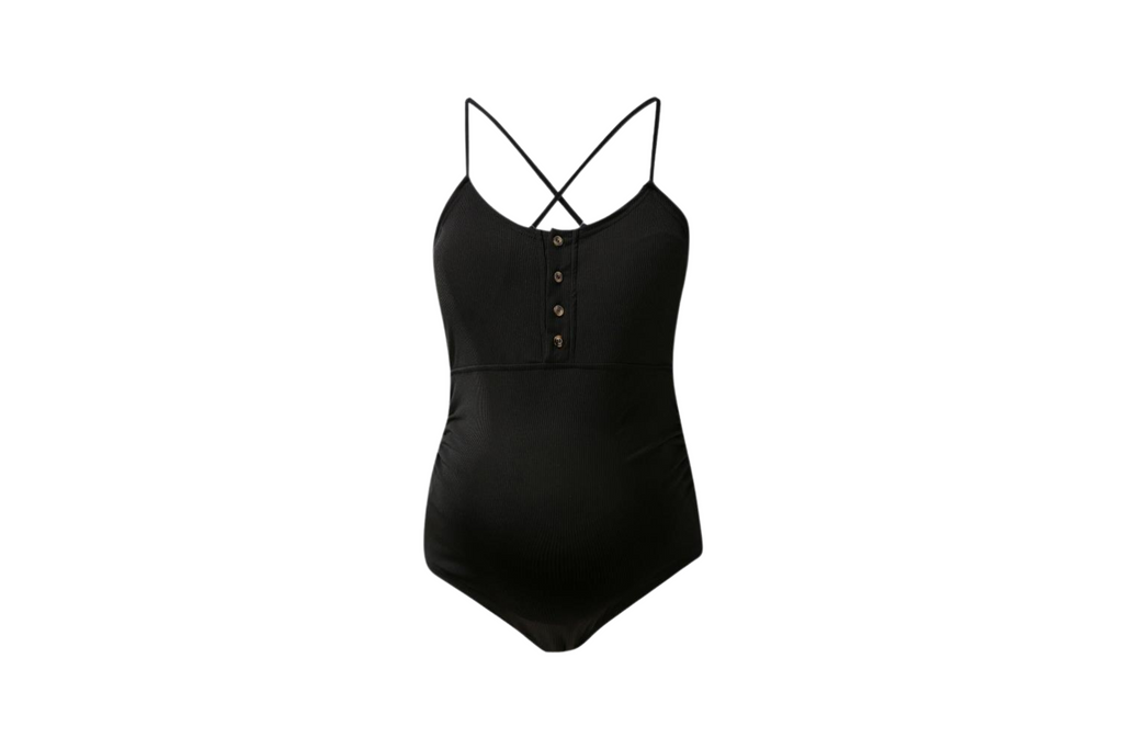 Emma | Button down | Black | One Piece