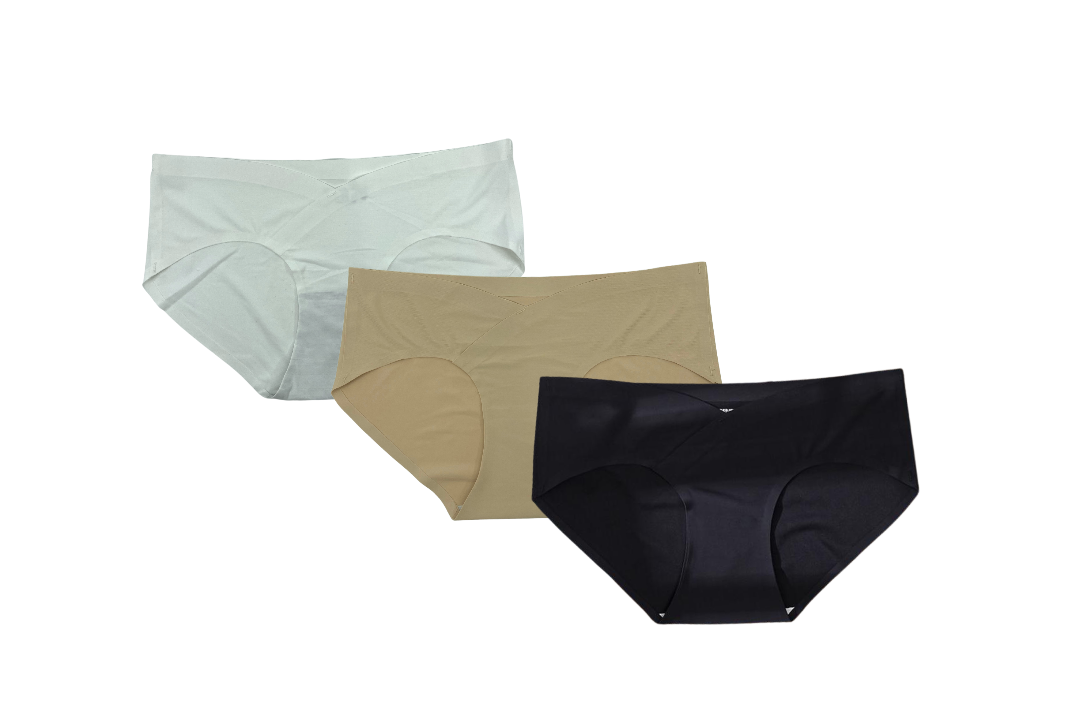 Intimate Maternity U-Shape Under Belly Panty | 3 Pack Neutrals